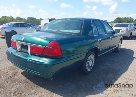 2001 Mercury Grand Marquis Gs из США, поврежденный, VIN 2MEFM74W51X625839
